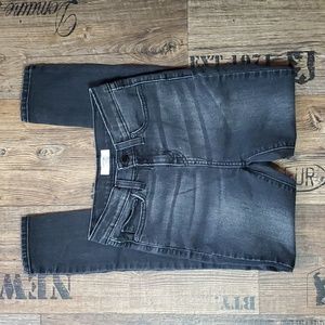 Levi's, black, denim, super skinny, jeans, kids, girls, size 8